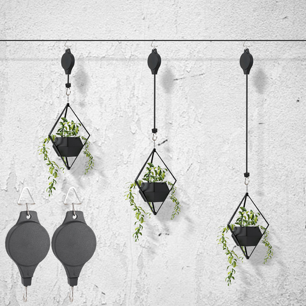String Tension Clip - Ganci a carrucola retrattili per piante