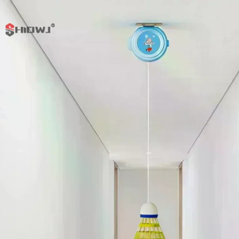 Badminton Rebound Trainer - Allenatore Automatico Retrattile per Badminton con