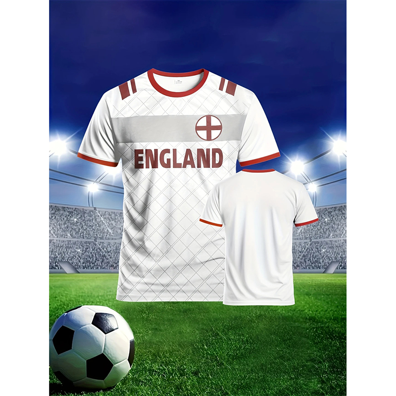 Maglietta Estiva da Uomo con B - Badminton England recensione e prezzo