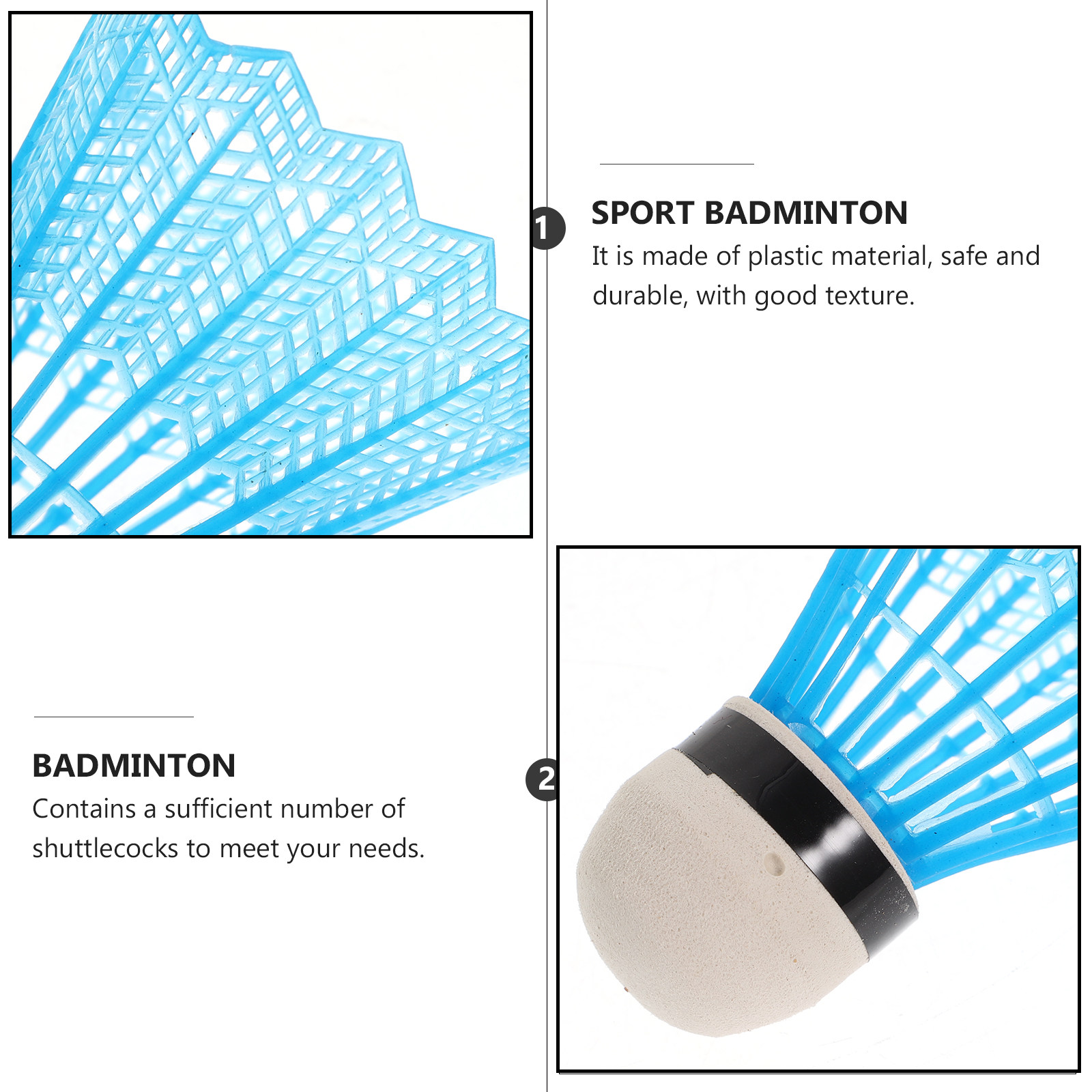 12 Pezzi di Volani da Badminto - Nylon Shuttlecock 12 recensione e prezzo