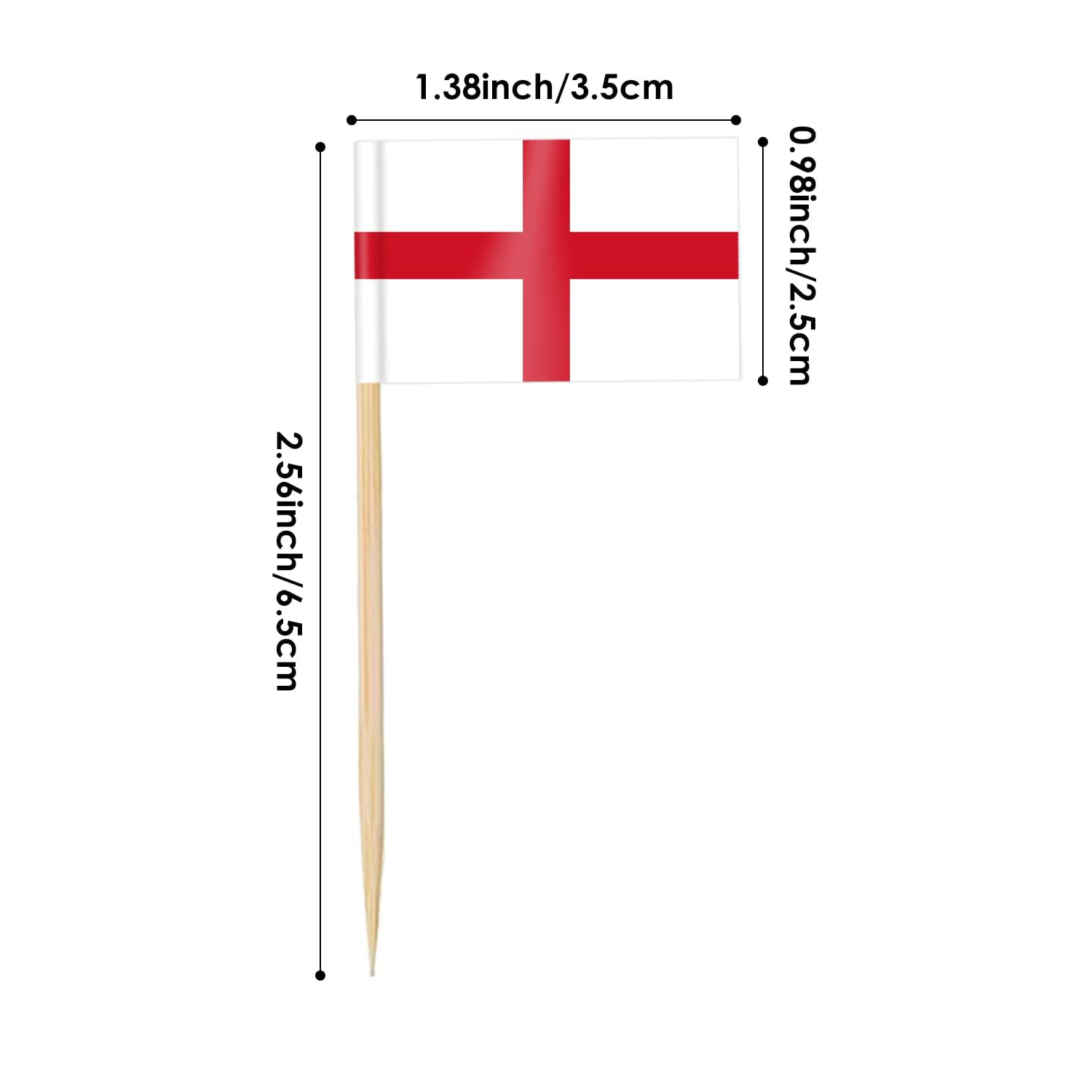 Stuzzicadenti con bandiera del - Badminton England recensione e prezzo